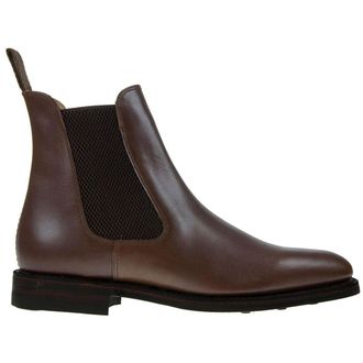Loake Blenheim Leather Mens Chelsea Boots - Brown - Size:UK 10.5