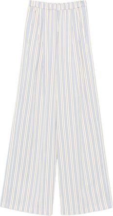 Forte_Forte gestreepte broek