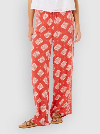 Rip Curl Ventura Wide Leg Pantalones rojo