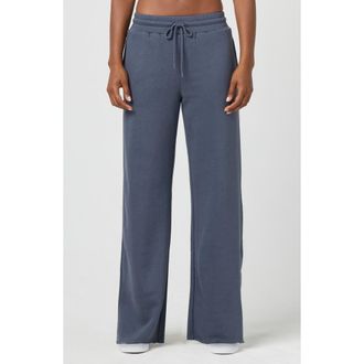 Florence By Mills Cozy Crush Wide Leg Sweatpants in Blue Ombre at Nordstrom Rack, Size X-Large