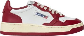 Autry Medalist Low - Dames - Sneakers - Rood - 38 EU - Katoen - Schoenen