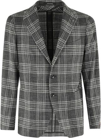 Tagliatore Montecarlo Blazer - Heren - Blazers - Veelkleurig - 2XL - Katoen - Jassen