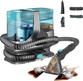 OEM Aspiradora De Alfombras, Potencia De 2600 W, Dep&oacute;sito De Agua Limpia De 1100 Ml, Dep&oacute;sito De Agua Sucia De 1200 Ml, 4 Modos De Limpieza, Lista Para Us