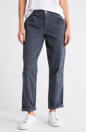 Democracy Tapered Side Panel Straight Leg Jeans in Orion Blue at Nordstrom Rack, Size 16