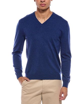 N.Peal N.Peal Burlington Cashmere V-Neck Sweater