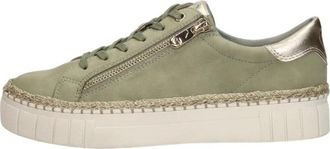 Marco Tozzi Sneakers Laag - Dames - Sneakers - Groen - 42 EU - Schoenen