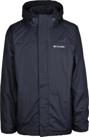 Columbia Waterdichte jas met afneembare fleecevoering - Heren - Winterjassen - Zwart - S - Nylon - Jassen