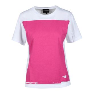 Emporio Armani Dames, Tops, Veelkleurig, Maat: XS Katoen
