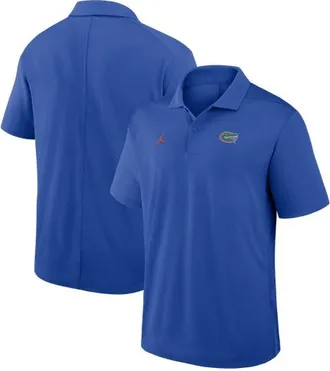 Jordan Brand Mens Jordan Brand Royal Florida Gators Primetime Victory Plus Dri-FIT Polo at Nordstrom, Size Xx-Large