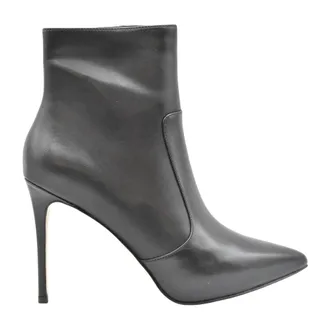 Michael Kors Heeled Boots, female, Black, Size: 9 US Rue Leather Boot