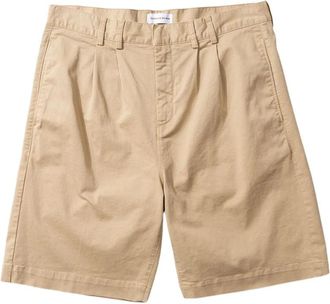 Edmmond Studios Chino Shorts - Heren - Korte Broeken - Beige - M - Katoen - Korte Broeken