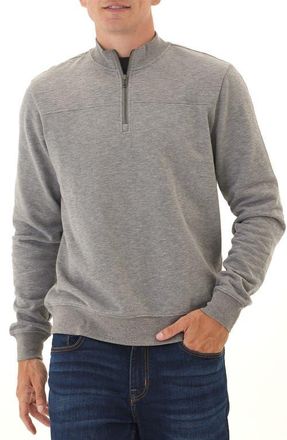 Threads 4 Thought Christian Comfort Quarter Zip in Heather Grey at Nordstrom, Size Xx-Large