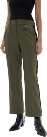 Lola Casademunt Fuso Broek - Dames - Wijde Broeken - Groen - M - Broeken