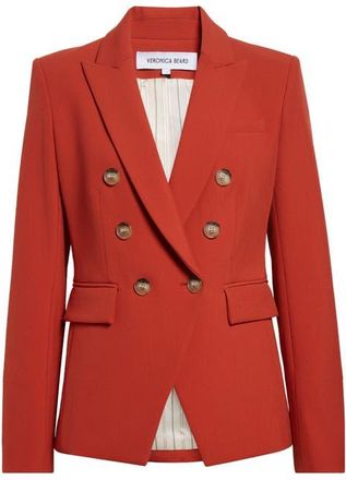 Veronica Beard Miller Dickey Jacket in Carnelian Red at Nordstrom, Size 10