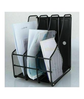 Trade Shop Trade Shop - Portadocumentos Metal Oficina 3 Compartimentos Escritorio Revistas
