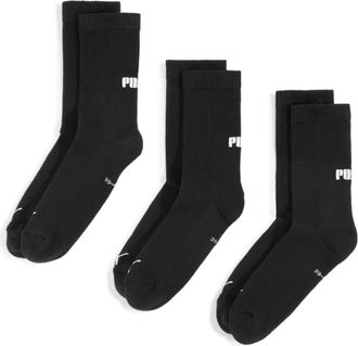 Puma Calzini PUMA unisex in confezione da 3, Abbigliamento, Nero, 35-38