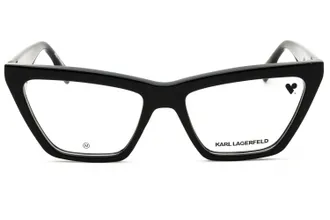 Karl Lagerfeld KL6195 Cat Eye Eyeglasses - Black