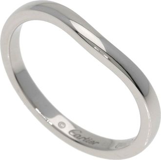 Cartier Platinum 950 Band Ring (Pre-Owned)