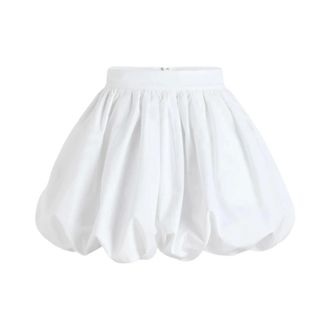 Patou Short Skirts, female, White, Size: L Bloomer Mini Skirt