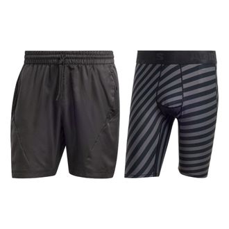 adidas Aeroready Two-in-One Pro Shorts Black IB5493