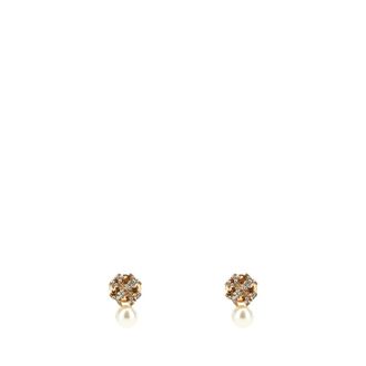 Tory Burch Moondance Logo en Pareloorstekers - Dames - Oorbellen - Veelkleurig - ONE Size - Accessoires