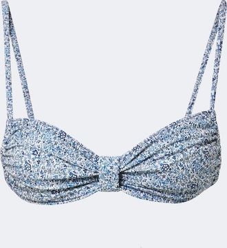 Montce Swim Devin floral bikini top