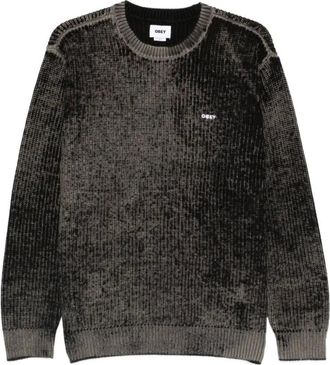 Obey Truien & Vesten, Heren, Zwart, M, Spray Effect Sweater