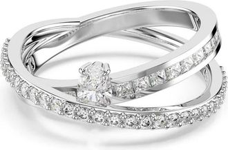 Swarovski Hyperbola Ring - Dames - Ringen - Grijs - 52 MM - Accessoires