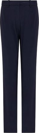 Duno Klassieke Pantalone Cropped Broek - Dames - Vrijetijds broeken - Blauw - XL - Broeken