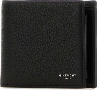 Givenchy Mens Billfold Wallet Black Leather