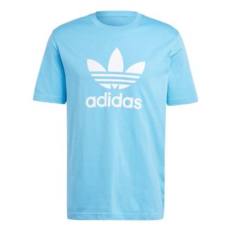 adidas Adicolor Trefoil T-shirt Asia Sizing Blue IR7980