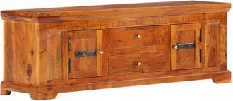 vidaXL TV Cabinet 119x30x40 cm Solid Acacia Wood vidaXL