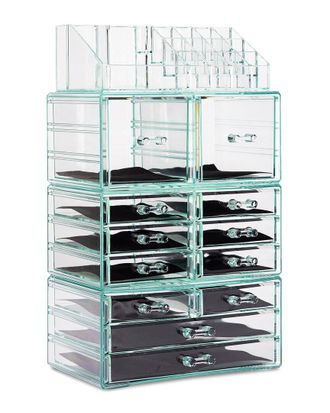 Sorbus Makeup & Jewelry Storage Case Display Set