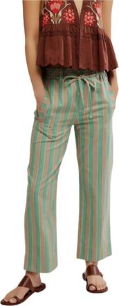 Free People Marielle Pull-On Trouser In Ginger Combo