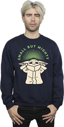 Star Wars Heren The Mandalorian Klein Maar Machtig Grogu Sweatshirt (Marineblauw)