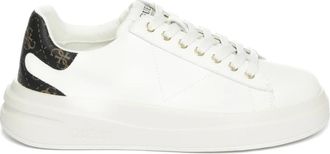 Guess Schoenen, Dames, Wit, 38 EU, Katoen, Elbina Sneaker