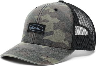 Quiksilver Forever Mens Cap Mens Caps Camo, Elastane/Polyester