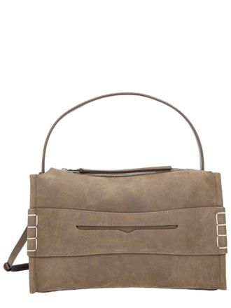 J.W.Anderson Beige Rectangular Leather Shoulder Bag