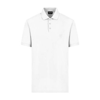 Giorgio Armani Heren, Tops, Wit, Maat: 4XL Katoen