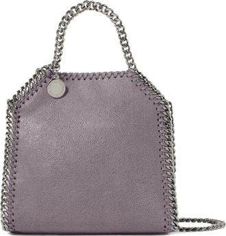 Stella McCartney Shopping Bags, female, Gray, ONE SIZE, Falabella Tiny Tote