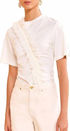 Ulla Johnson Vivi Top In Cowrie