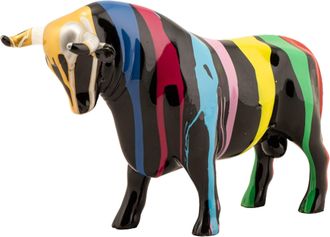 Schubiger M&ouml;bel Skulptur Bunter Stier