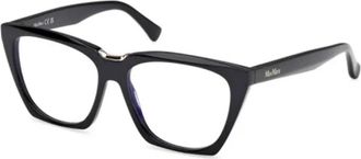 Max Mara Zwarte Brillenframes Mm 5188-B - unisex - Brillen - Zwart - 54 MM - Accessoires
