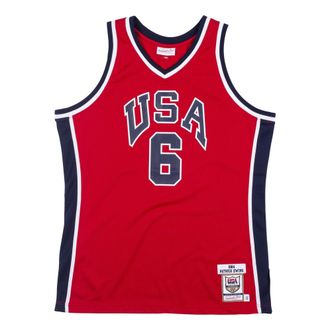 Mitchell & Ness Team USA 1984 Jerseys Patrick Ewing 6 AJY4AC19059-USASCAR84PEW