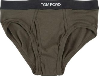 Tom Ford Ondergoed - Heren - Onderbroek - Groen - S - Katoen - Ondergoed