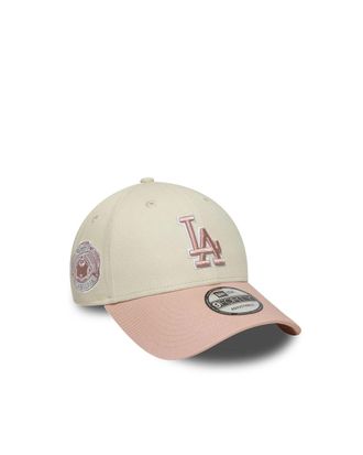 New Era Unisex Baseball Cap La Dodgers Light Beige Cotton Hat