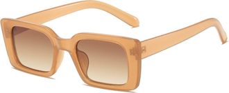 Generic Retro Small Square Sunglasses Party Holiday Street Shooting Decoration Sun-Shading Men and For Women Glasses