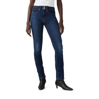 Levi's 311 Jeans Womens Blue Denim Dark Wash Mid-Rise Skinny Leg PALL350