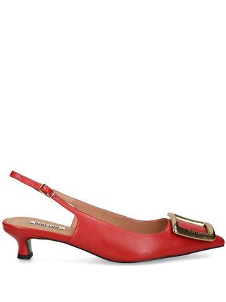 Bibi Lou 35mm Poznan pumps - women - Leather - 37 - Red