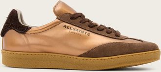 AllSaints Leather Thelma Suede Low Top Trainers, Size: UK 4/ US 7/ EU 37